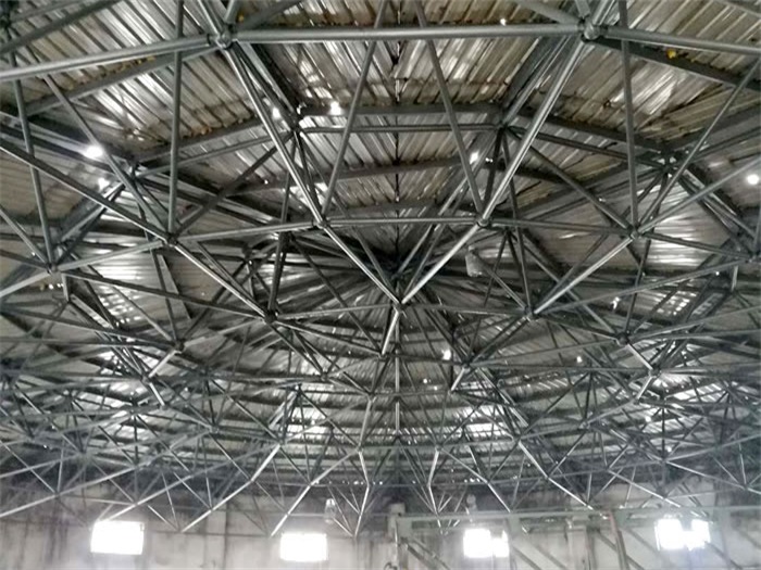 蛟河洗煤厂蓄水池网架