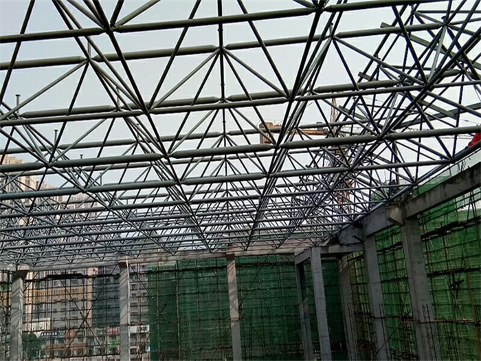 蛟河第十一小学网架